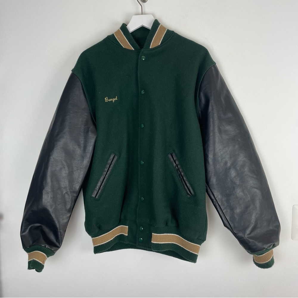 Vintage Neff Indian Creek Varsity Jacket Streetwear Fashion Wool Jacket